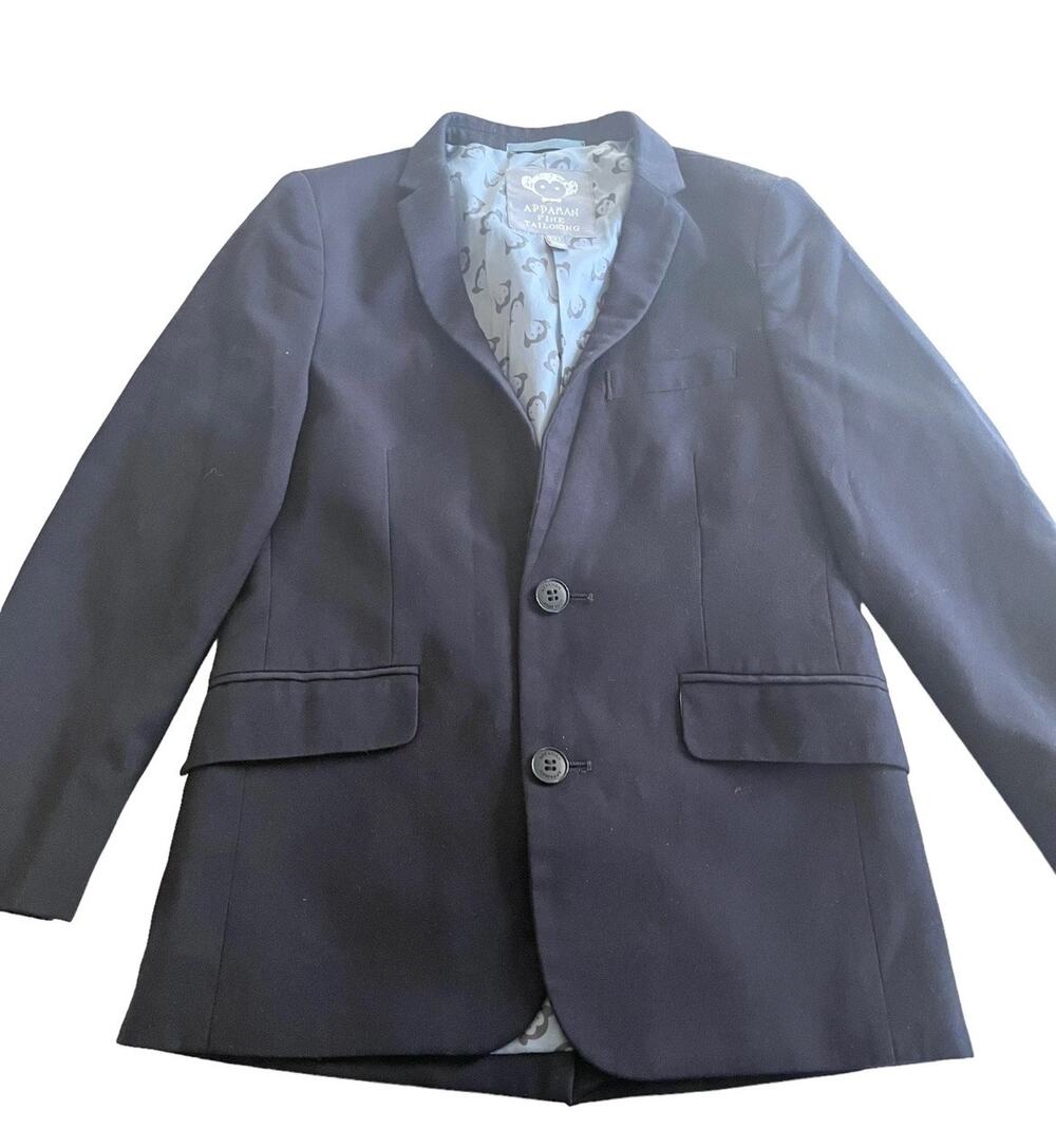 Appaman Boys Navy Suit Blazer / Sport Coat in Size 8